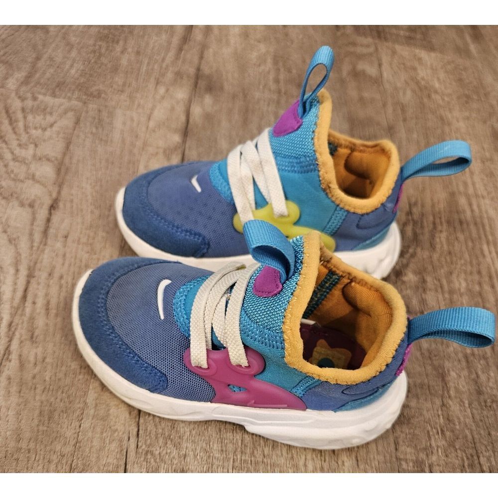 Infant/Toddler Nike React Presto Blueberry Athletic Shoes CK1754-400 - Size 6C